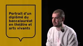 Miniature : Portrait d’un diplômé du baccalauréat en théâtre et arts vivants: Émile Beauchemin