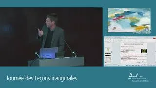 Miniature : Leçon inaugurale : Gérald Stell