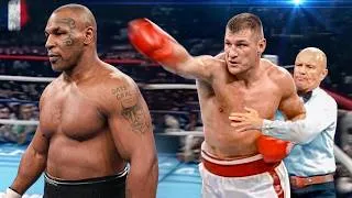 Miniature : Quand un Poids Lourd Imprévisible a Osé Affronter Tyson… et N'a Pas Pu Supporter la Pression !