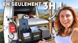 Miniature : Aménage ton van en seulement 3 heures, grâce au BOXIO RACK 😍