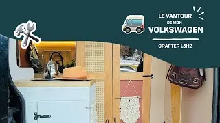 Miniature : Vantour de mon fourgon aménagé : 100% amovible avec un lit qui monte au plafond