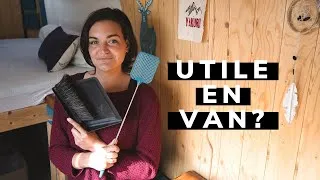 Miniature : 9 objets (pas) essentiels en van - LE 3EME VA VOUS ETONNER #vanlife #vienomade