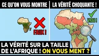 Miniature : On se trompe tous sur la taille de l’Afrique
