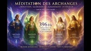 Miniature : 🌟 Méditation  des Archanges | 396 Hz – Libération des Blocages, Protection Divine & Éveil Spirituel