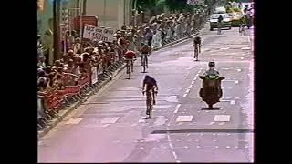Miniature : Championnat de France 1989 - FR3 - 6ème place de Bournot #essonne #archives #cycling #asce #corbeil