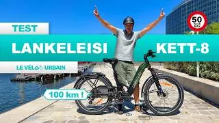 Miniature : Test et avis du Lankeleisi KETT-8 l’incroyable vélo électrique avec 100 km d’autonomie !