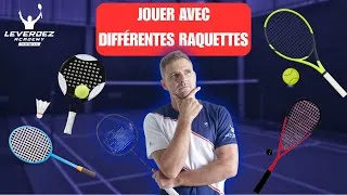Miniature : Match 4 raquettes sur terrain de badminton (conseils tactiques)