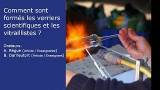 Miniature : Webinaire #32 : Comment sont formés les verriers scientifiques et les vitraillistes ?