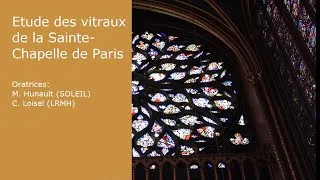 Miniature : Webinaire #30: Etude des Vitraux de la Sainte-Chapelle de Paris