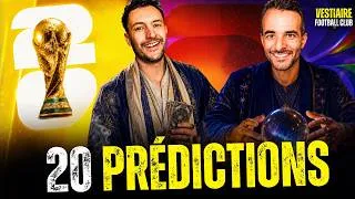 Miniature : 🔥 NOS 20 PREDICTIONS COUPE DU MONDE 2026 !!! VAMOS !!!