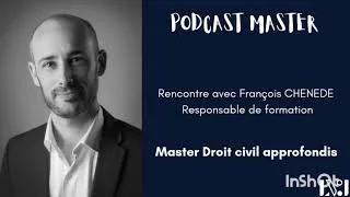 Miniature : Master Droit civil approndi ⚖️ - Université Jean Moulin Lyon III - François Chénedé