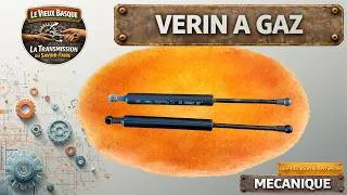 Miniature : Identification d’un vérin à gaz : calcul de la force et prise de cotes pour trouver le bon modèle