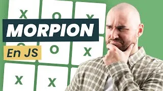 Miniature : Morpion JavaScript : Coder un Jeu de Tic Tac Toe en 30 Min