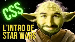 Miniature : Recréer l'intro de Star Wars en CSS