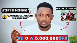 Miniature : Mon histoire De 0 à 5.000.000 CFA ) En Etant Etudiant '' Mise à Jour De La Vie ''