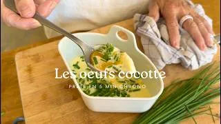 Miniature : Les oeufs cocotte vapeur en 5 min chrono ! By Marion Kaplan