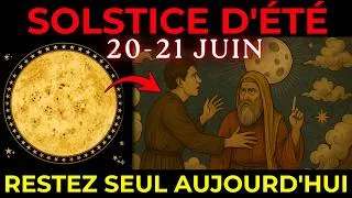 Miniature : 20-21 JUIN : RESTE SEUL Ce Solstice — L'Univers Réinitialise Tout Pour Toi