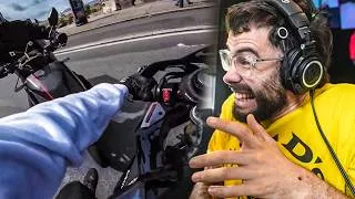 Miniature : Ce Scooter perd Totalement le contrôle et lui Rentre dedans ! (React Motos)