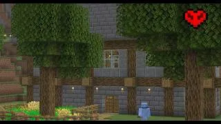 Miniature : J'ai Construit Ma PREMIÈRE Base Sur Minecraft Hardcore