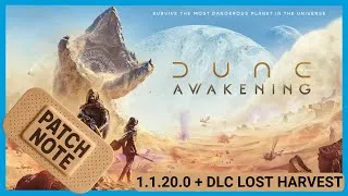 Miniature : Patch Note FR – Dune: Awakening 1.1.20 & Chapitre 2 : entre tentation et hésitation