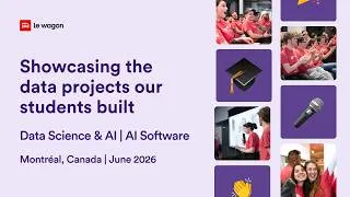 Miniature : Le Wagon Canada Demo Day : AI Software and Data Science & AI - June 2026