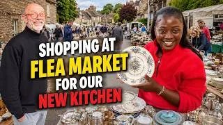 Miniature : Finally Shopping for Our New Apartment Kitchenware at Village Flea Market ||| France Thrift Market 