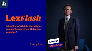 Miniature : Infractions d'atteinte à la probité : comment caractériser l'intention coupable ? - Lexflash