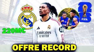 Miniature : NOUVELLE OFFRE RECORD DU REAL MADRID À +220M€ : MBAPPÉ PROCHE DE CONVAINRE OLISE ?! - ACTU FOOT