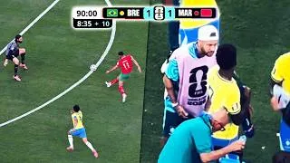 Miniature : NEYMAR RECADRE VINICIUS, SAIBARI PETIT PONT ! BRÉSIL 1-1 MAROC : MATCH NUL... (bonus)