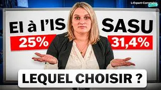 Miniature : Pourquoi la SASU est mieux que l'EI à l'IS