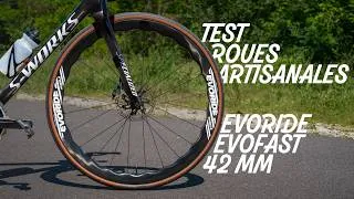 Miniature : Test Roues artisanales Carbone Evoride Evofast 42mm : Le nouveau compromis moderne ?