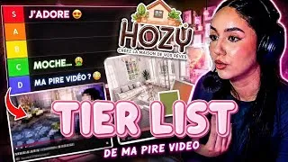 Miniature : Tier list de mes vidéos YouTube + suite de Hozy (appart n°2) - Redif LIVE Twitch 
