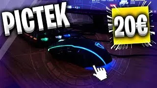 Miniature : LA MEILLEURE SOURIS GAMING A 20€ ! 😮 Pictek Souris RGB