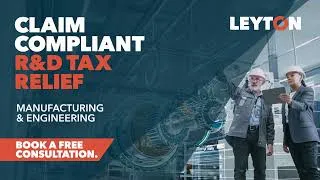 Miniature : Fast, compliant R&D Tax Claims for UK manufacturers -Trusted by 50,000+ clients