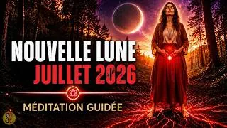 Miniature : NOUVELLE LUNE JUILLET 2026 🌑 Méditation Guidée Ancrage Profond et Sécurité Intérieure #chakra racine