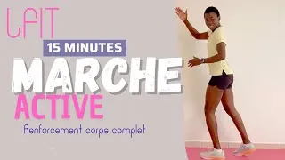 Miniature : 🔥15 MIN MARCHE ACTIVE À LA MAISON 💪 | Exercice Débutant pour Perdre du Poids et Garder la Forme !