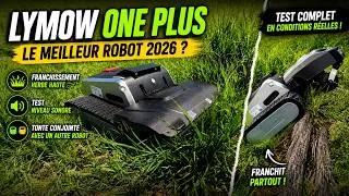 Miniature : Pourquoi ce robot tondeuse intrigue tout le monde… Test du  Lymow One Plus !