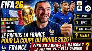 Miniature : 🏆 Je joue la Coupe du Monde 2026 avec la France... jusqu'où va-t-on ? (FIFA 26)