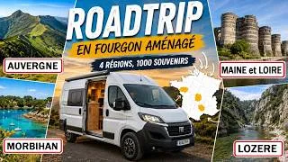 Miniature : ROAD TRIP en FOURGON : visites, rando et vélo en AUVERGNE, MAINE-ET-LOIRE, MORBIHAN et LOZERE