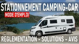 Miniature : STATIONNEMENT en CAMPING-CAR - Mode d'emploi : règlementation, solutions et retour d'expérience