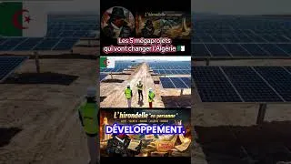 Miniature : Analyse : les 5 mégaprojets qui vont changer Algérie 🇩🇿