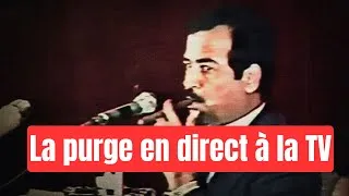 Miniature : Le jour où Saddam Hussein a mené une terrifiante purge politique