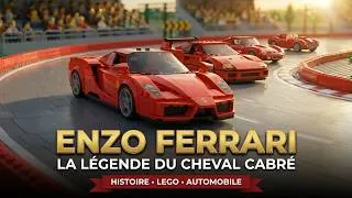 Miniature : L'incroyable histoire d'Enzo Ferrari #Lego