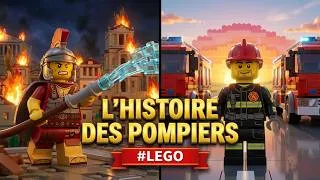 Miniature : L'incroyable histoire des pompiers (en LEGO) ! 🚒 #Lego