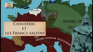 Miniature : Les Francs saliens, Childéric et l'héritage de Rome
