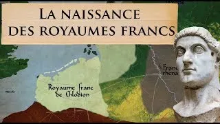 Miniature : La naissance des royaumes francs et la fin de l'Empire romain d'occident