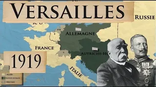 Miniature : L’Europe et la Première Guerre mondiale: les traités de Versailles et de la banlieue parisienne