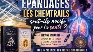 Miniature : 🌫️ Épandages : les chemtrails sont-ils nocifs pour notre santé ? ✨ Tirage de l’Oracle de la Triade