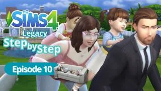 Miniature : Notre famille est ADORABLE ! EPISODE 10 STEP BY STEP LES SIMS 4