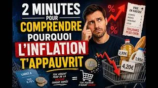 Miniature : 2 minutes pour comprendre pourquoi l'inflation t'appauvrit